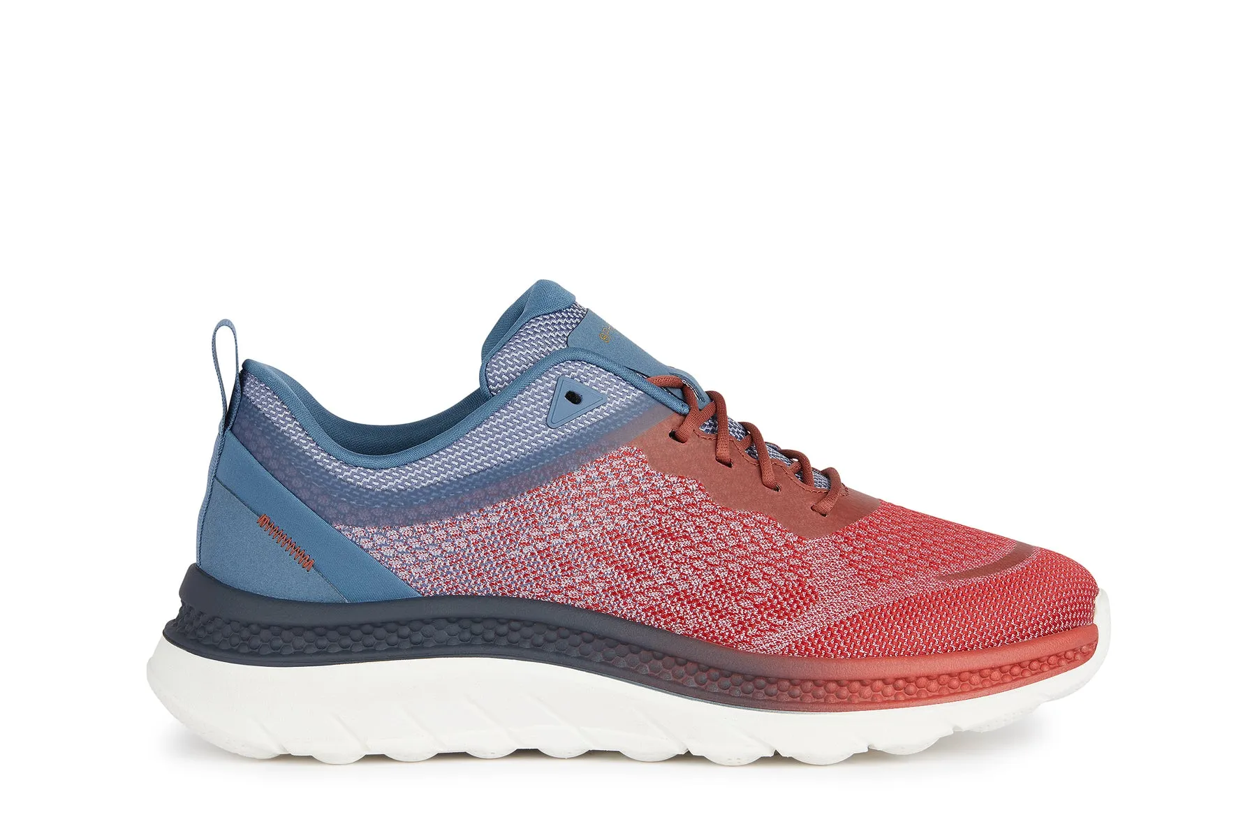 GEOX Sneaker Bassa Uomo - U45GQC000ZG Blu/Rosso  