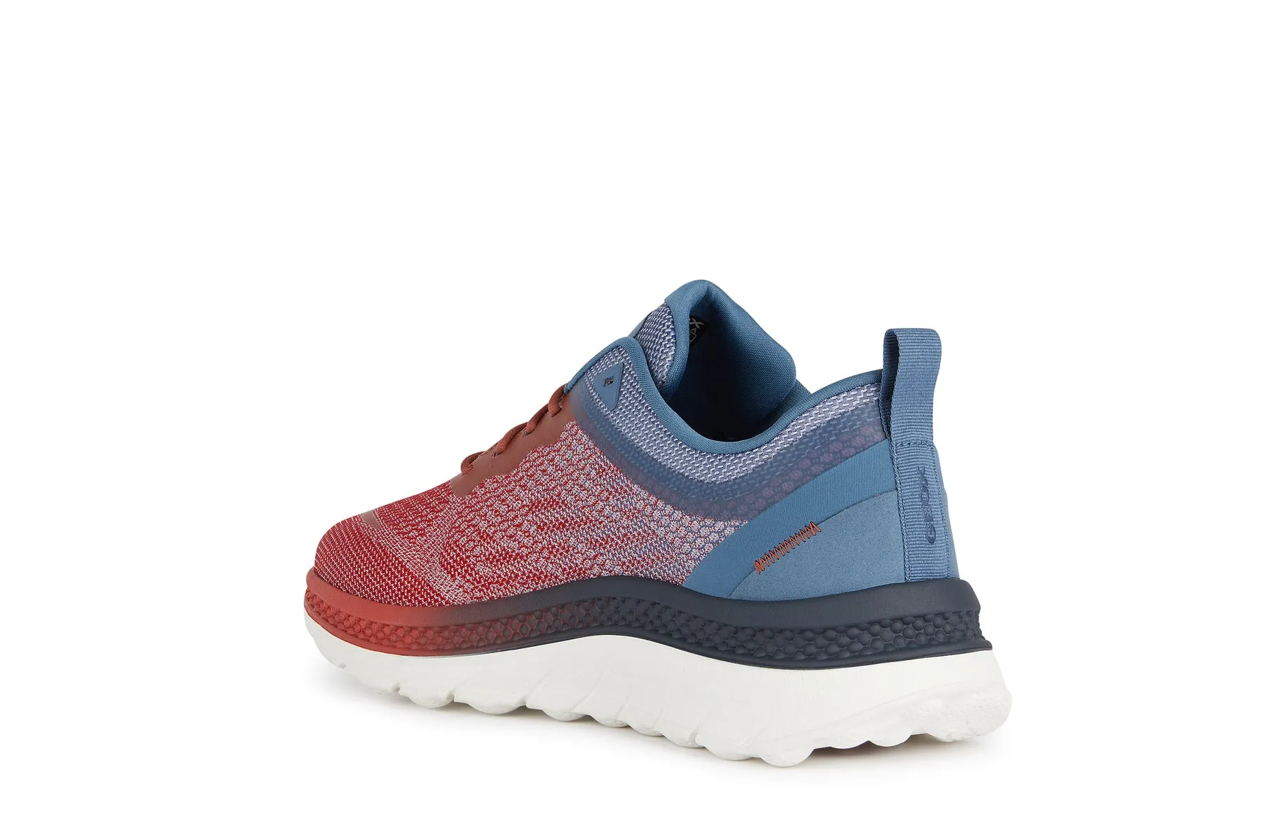 GEOX Sneaker Bassa Uomo - U45GQC000ZG Blu/Rosso  