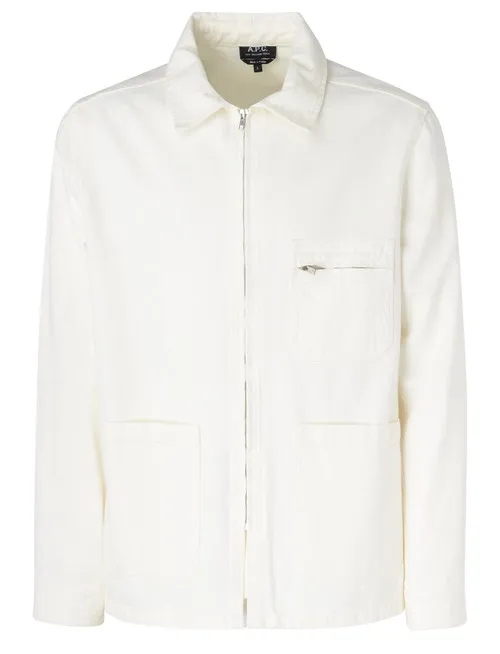 Giacca A.P.C. Connor in cotone bianco