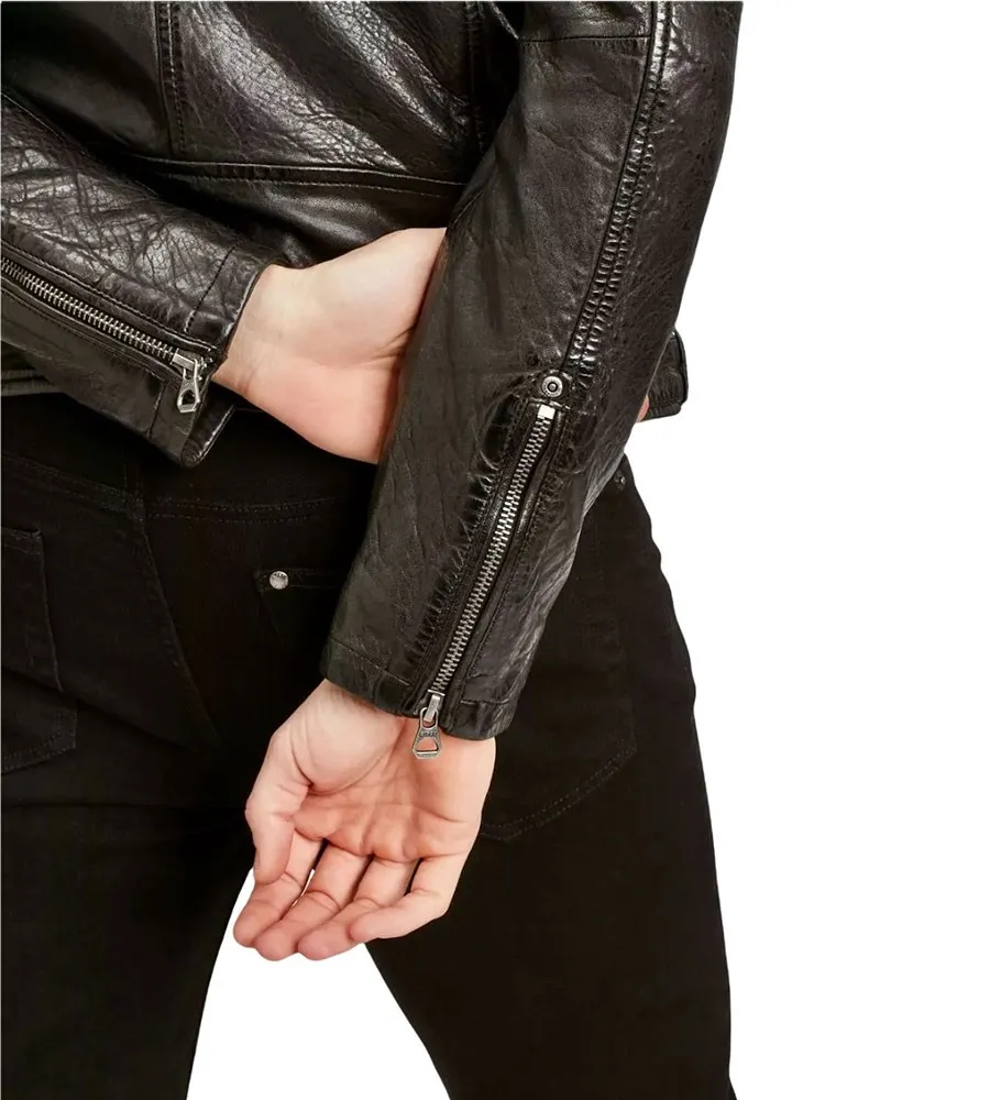 Giacca Biker Uomo in vera pelle