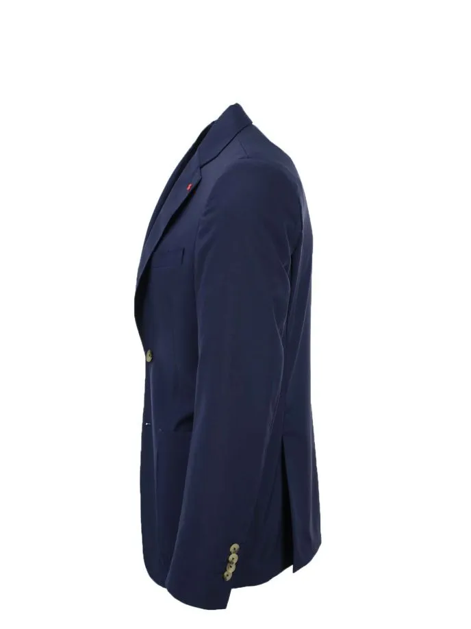 Giacca blazer sfoderato in tessuto stretch