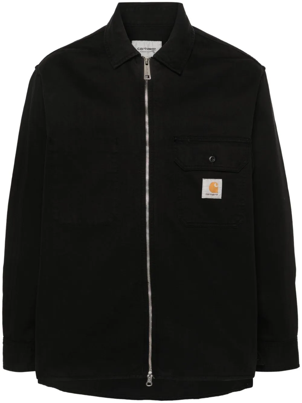 Giacca-camicia Rainer in pied-de-poule in nero - uomo