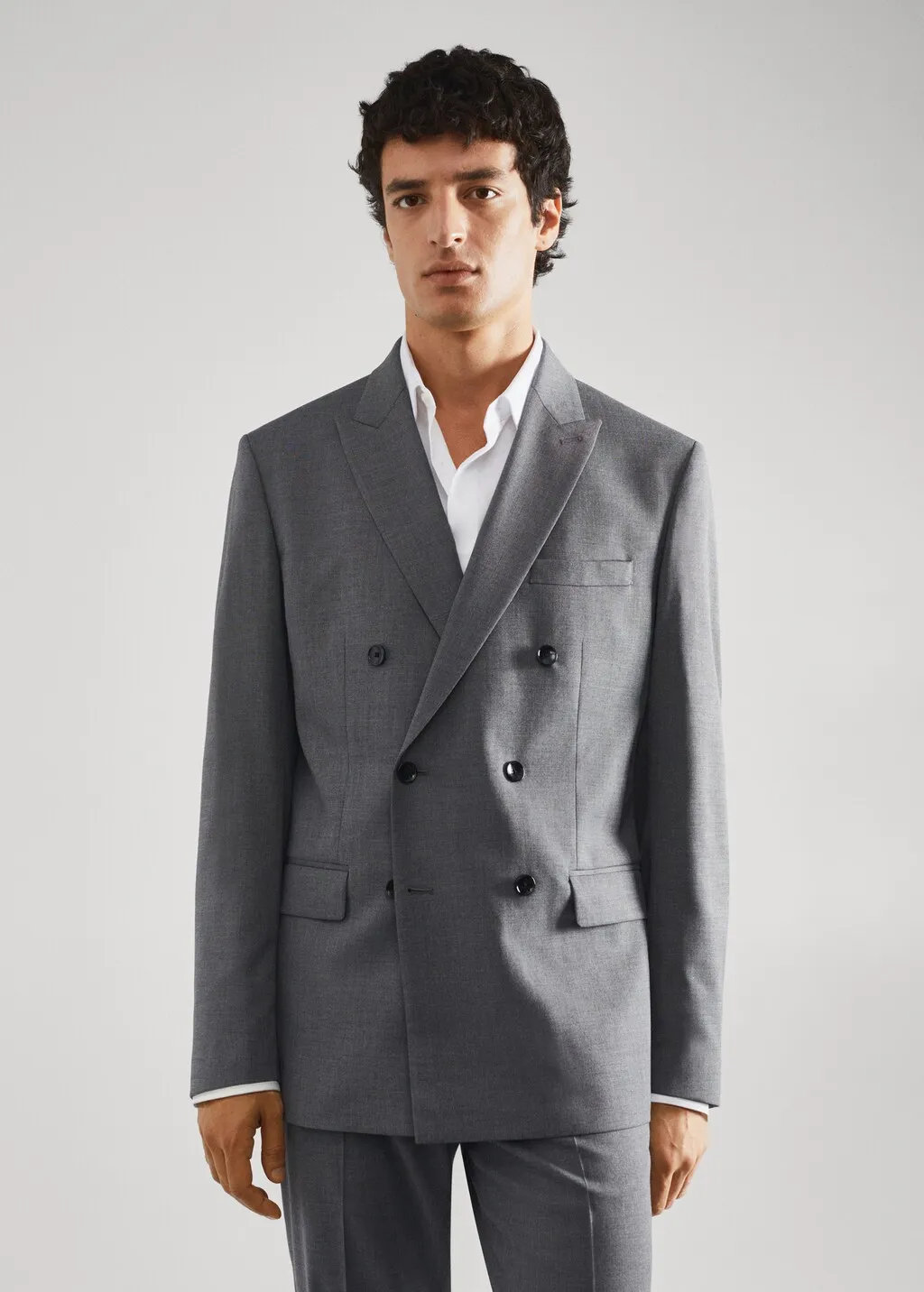 Giacca completo slim fit incrociata