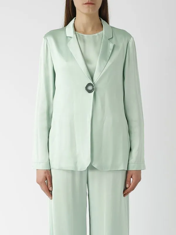 Giacca donna Maliparmi in viscosa Menta