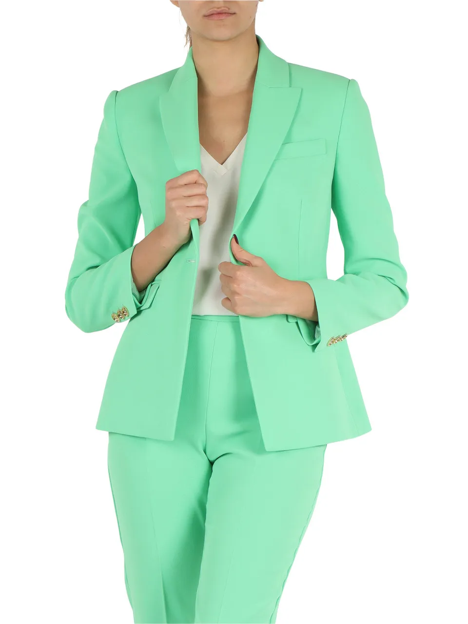 Giacca in crepe stretch HUMAHUACA