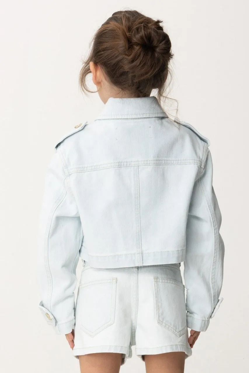 Giacca in denim LIGHT DENIM