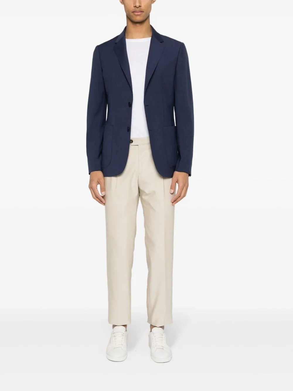 Giacca monopetto in blu - uomo
