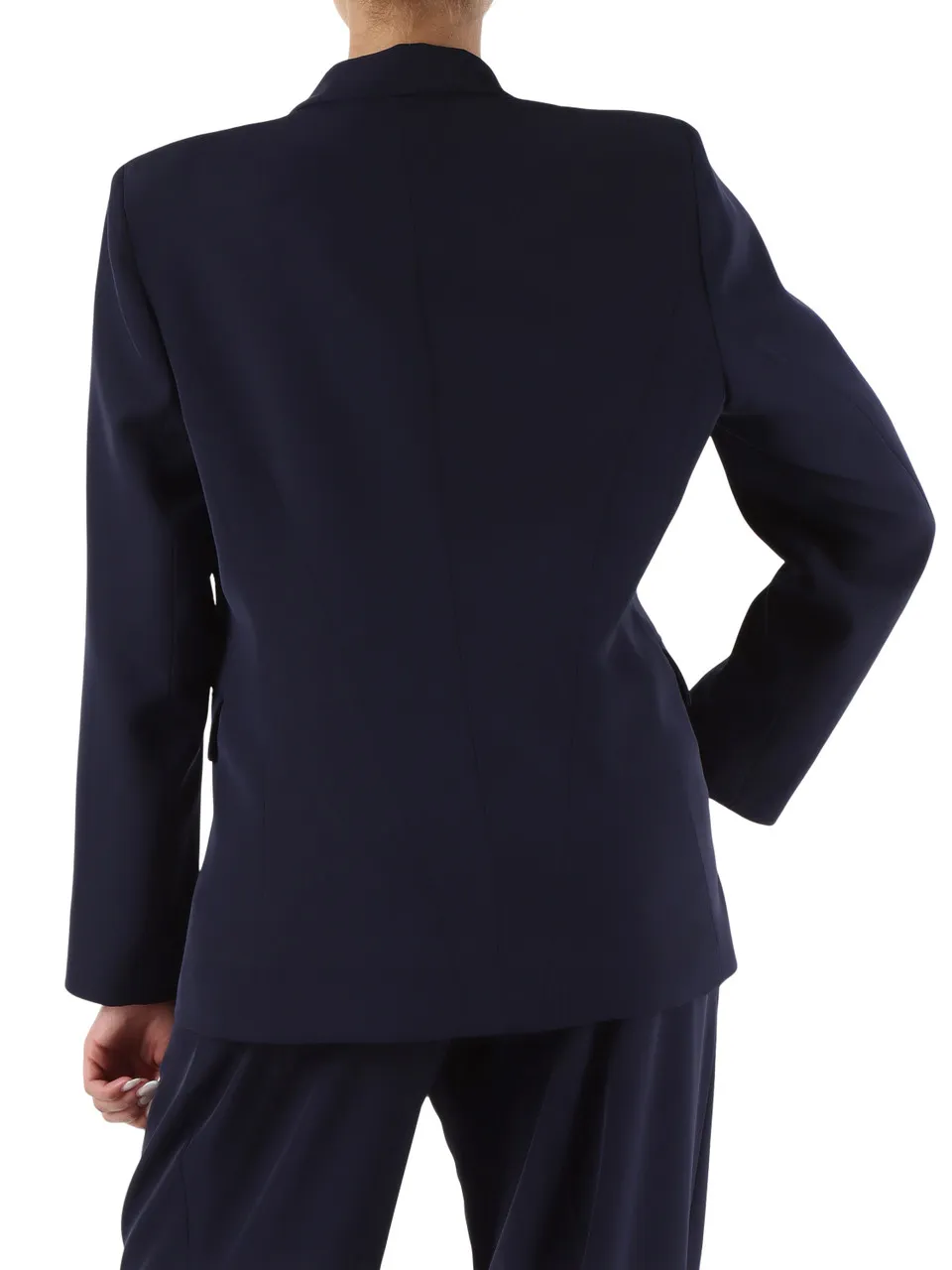 Giacca monopetto in tessuto stretch