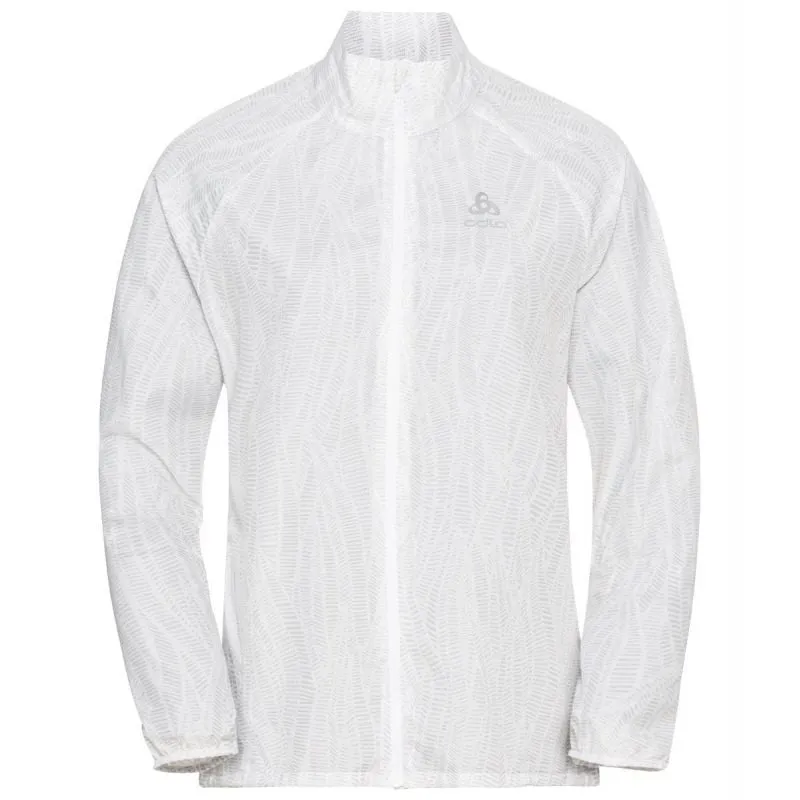 Giacca Odlo Zeroweight Print (bianco) donna