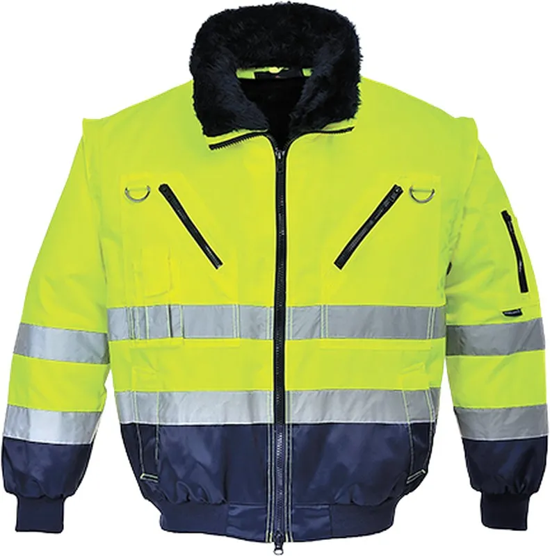 Giacca Pilot Hi-Vis 3 in-1