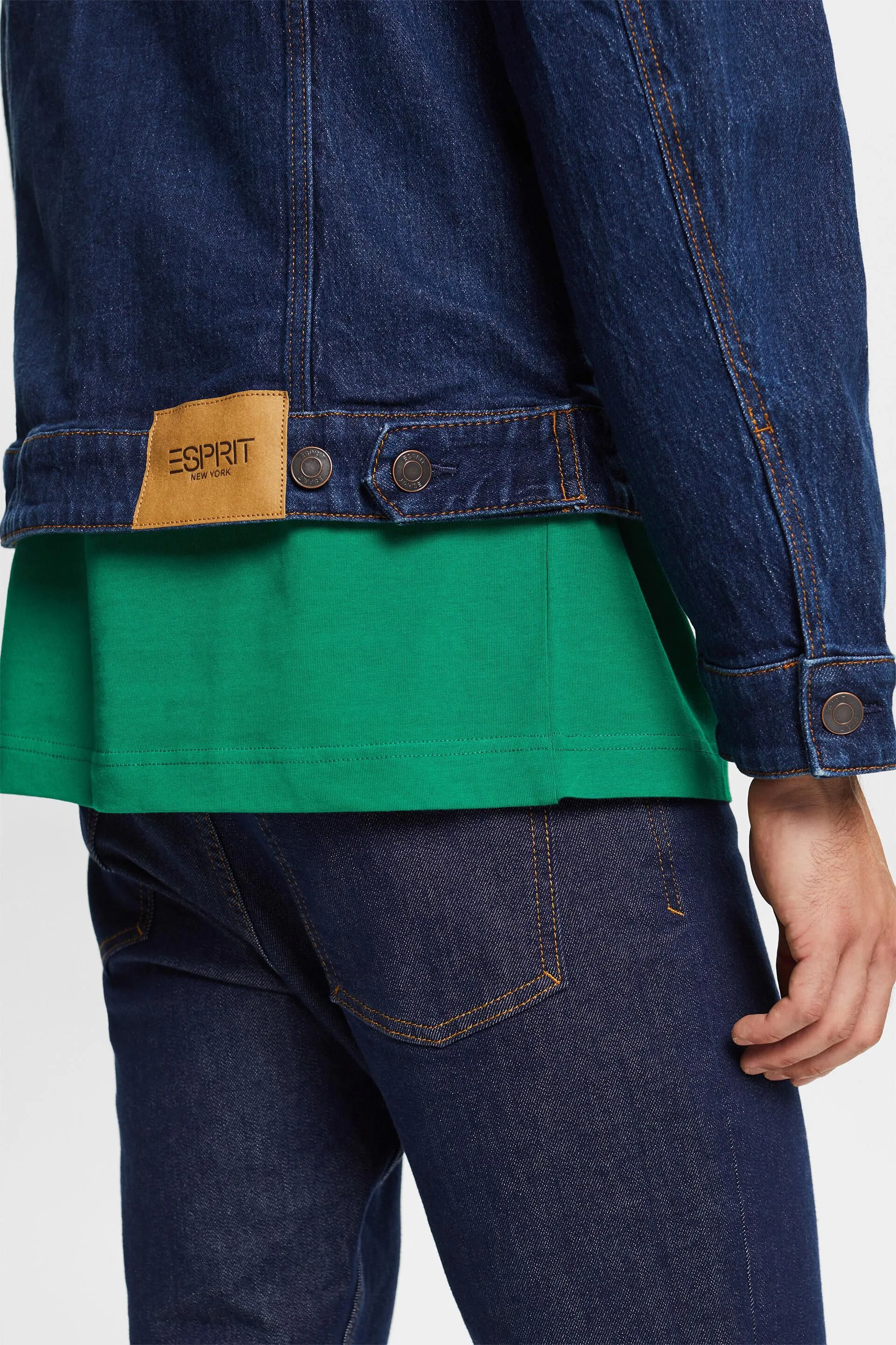Giacca trucker in denim