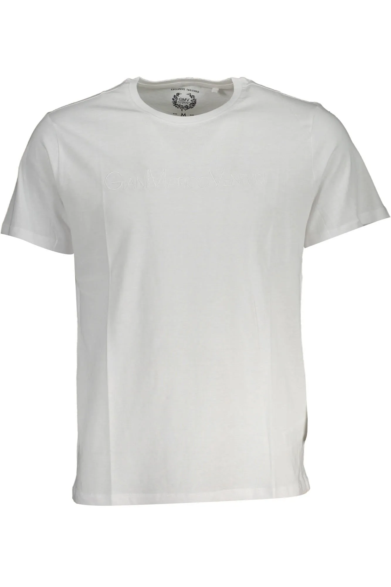 GIAN MARCO VENTURI T-SHIRT MANICHE CORTE UOMO BIANCO