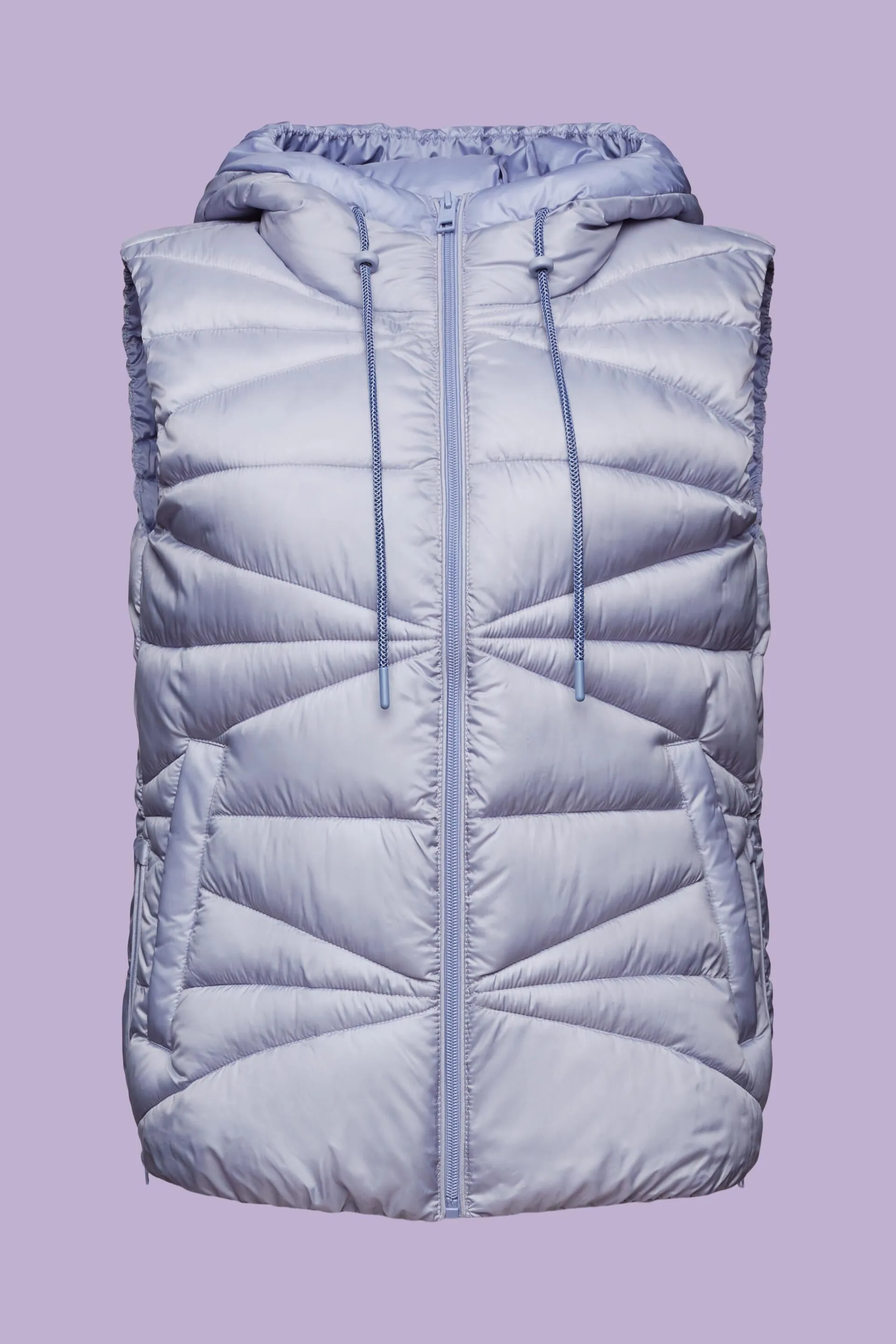 Gilet con cappuccio idrorepellente