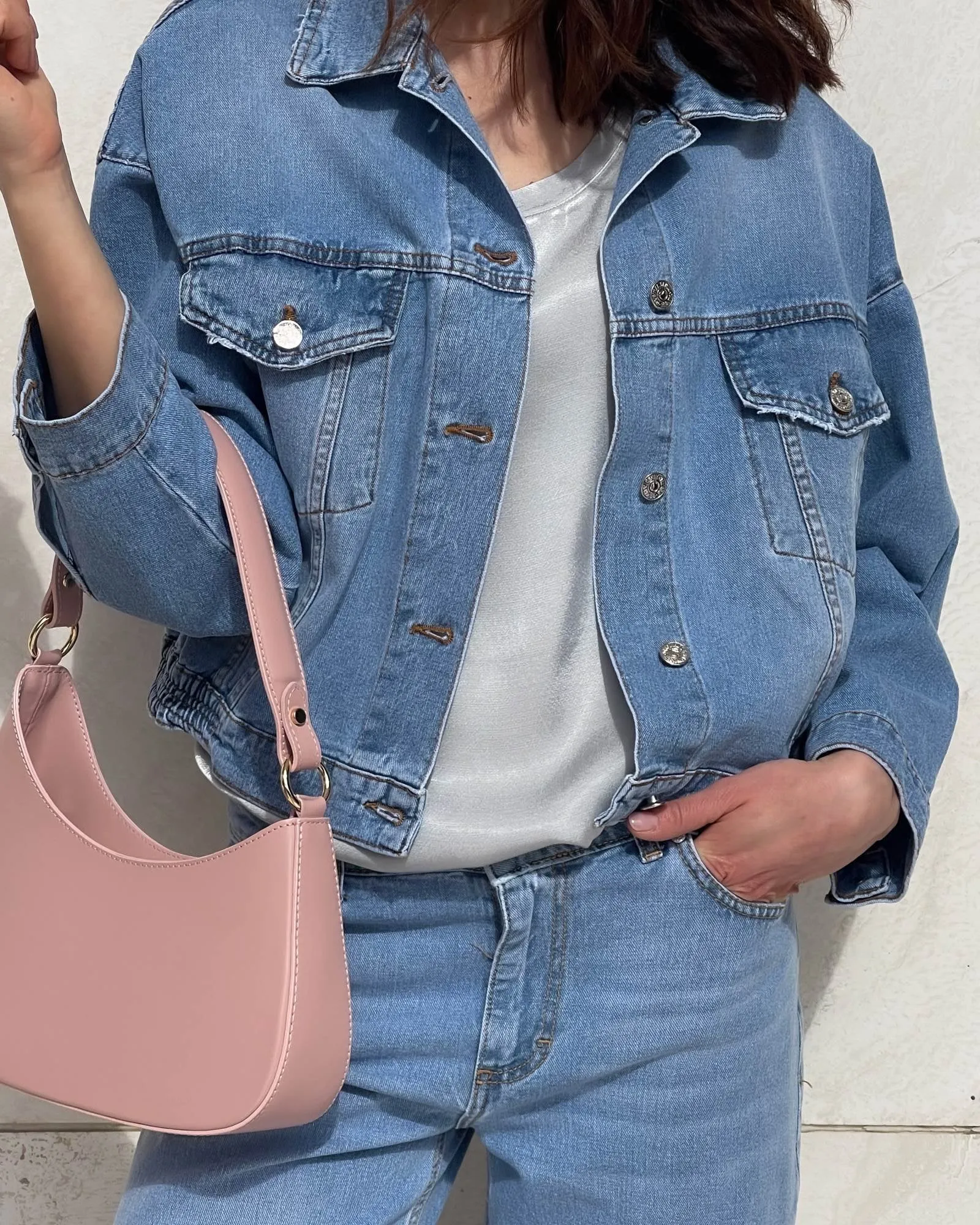GIUBBINO DENIM DREAM LIGHT WASH