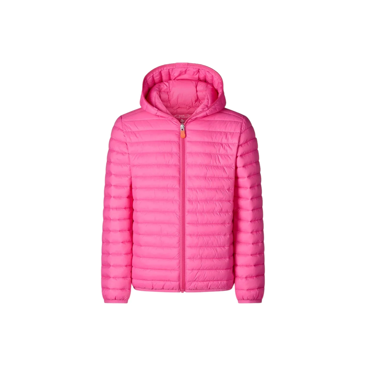Giubbino fucsia con cappuccio per bambina