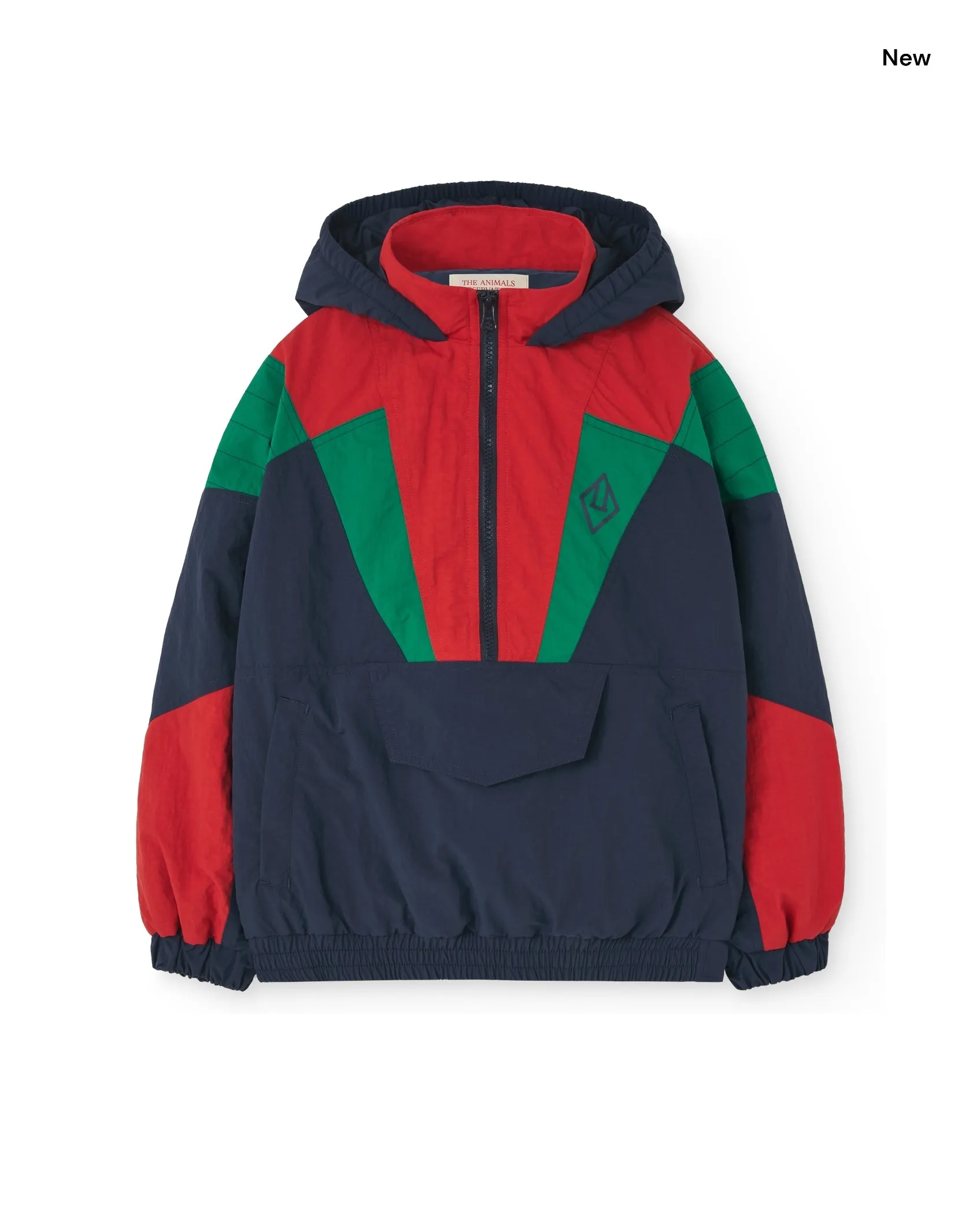 Giubbino imbottito color block per bambini