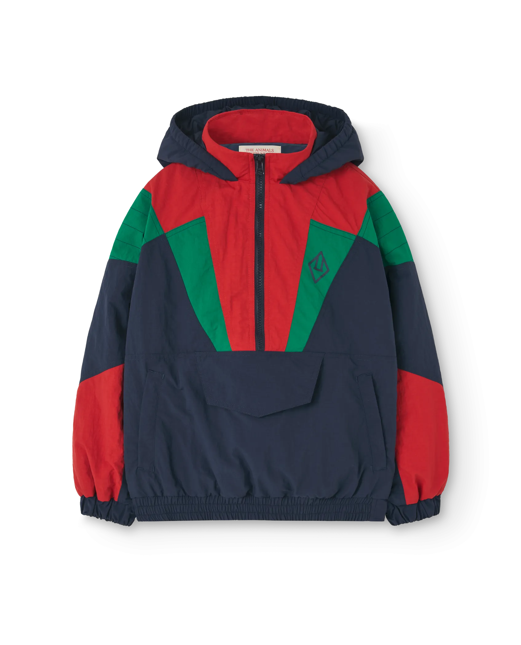 Giubbino imbottito color block per bambini