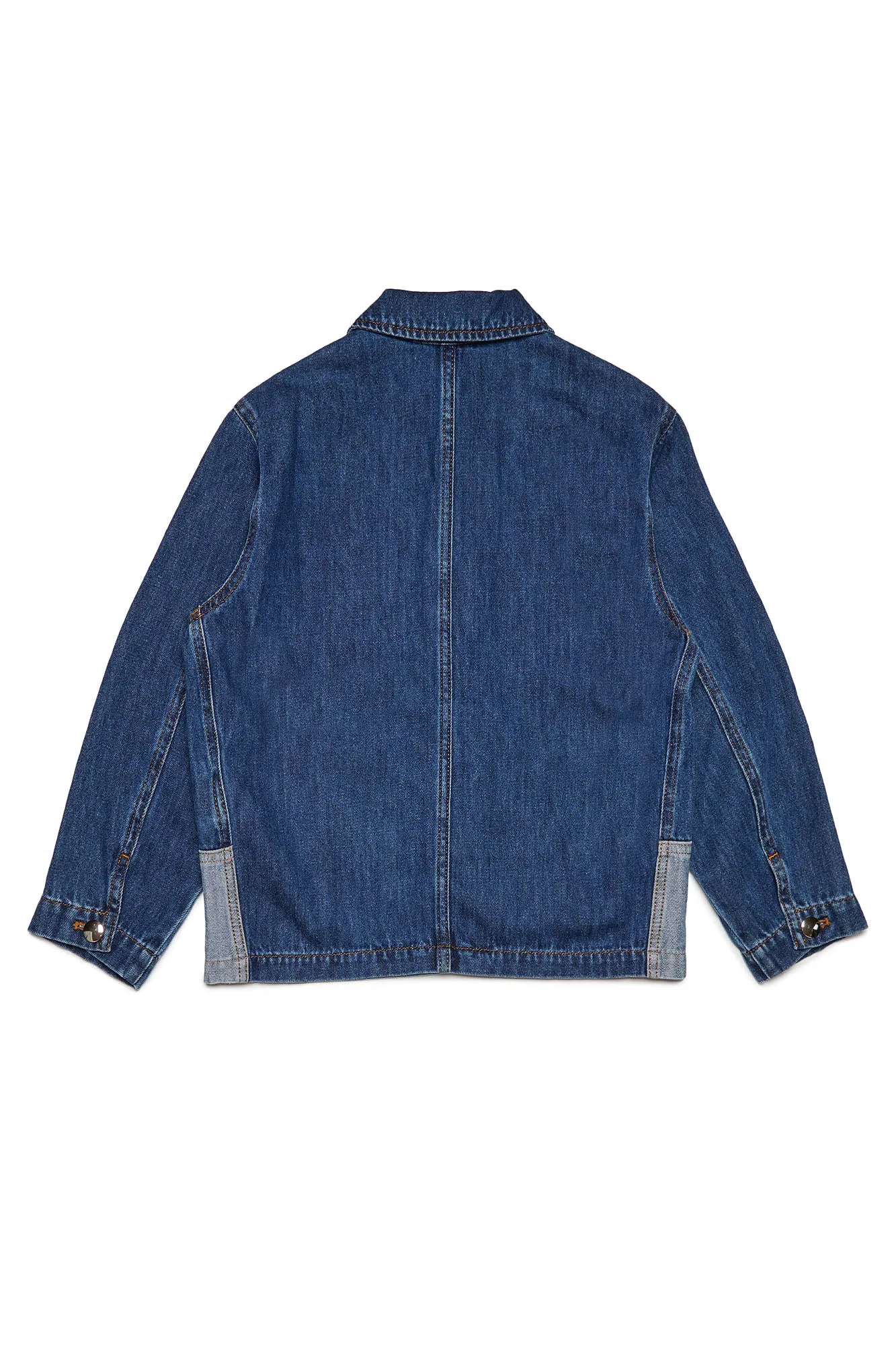 Giubbino in denim bicolore per bambini