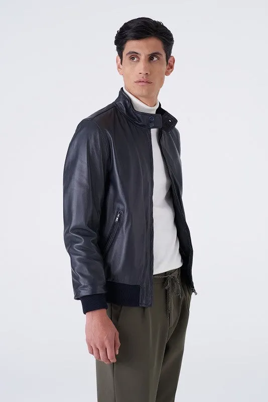 Giubbino in vera pelle