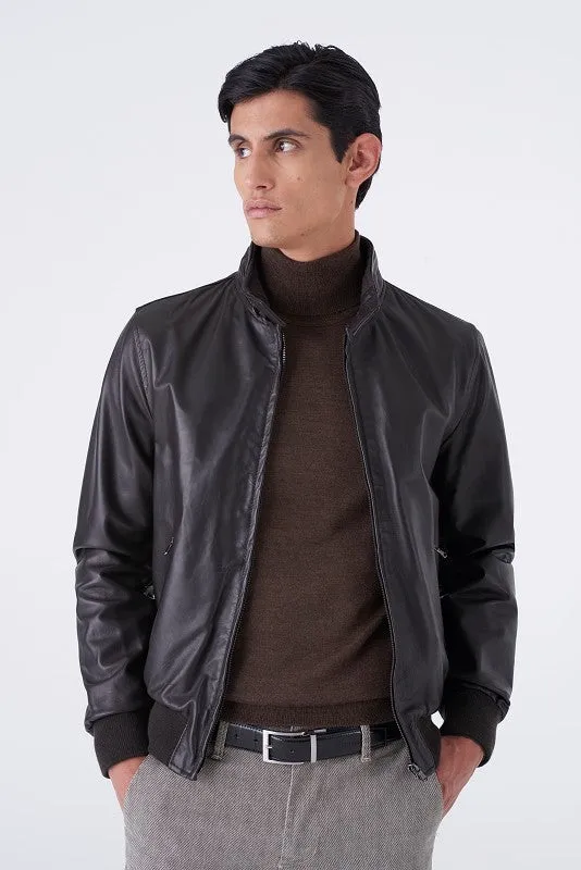 Giubbino in vera pelle