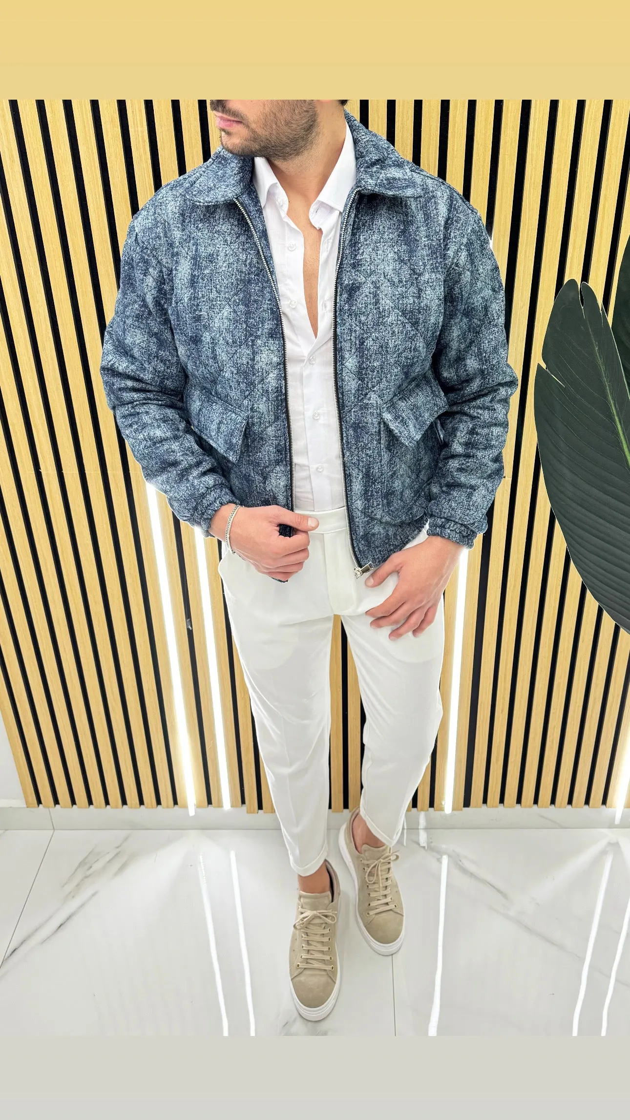 Giubbino Jacket jeans Barcellona