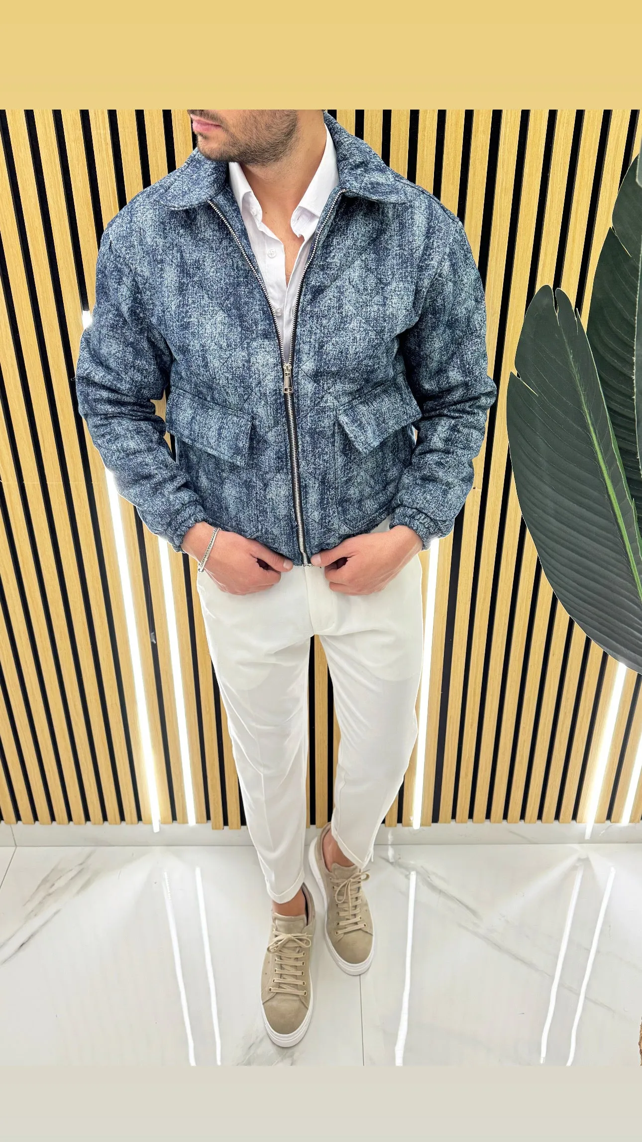 Giubbino Jacket jeans Barcellona