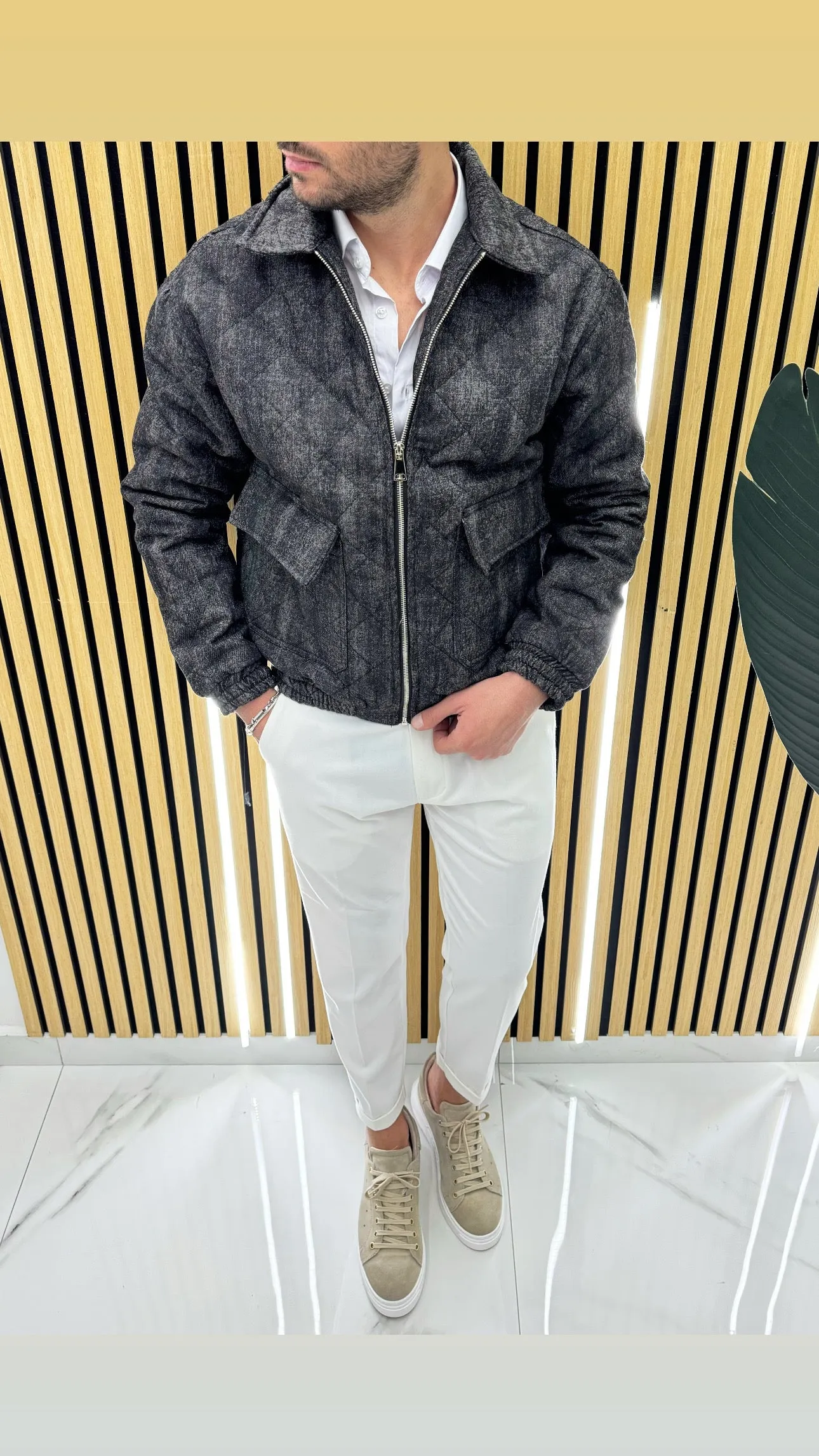 Giubbino Jacket jeans Barcellona