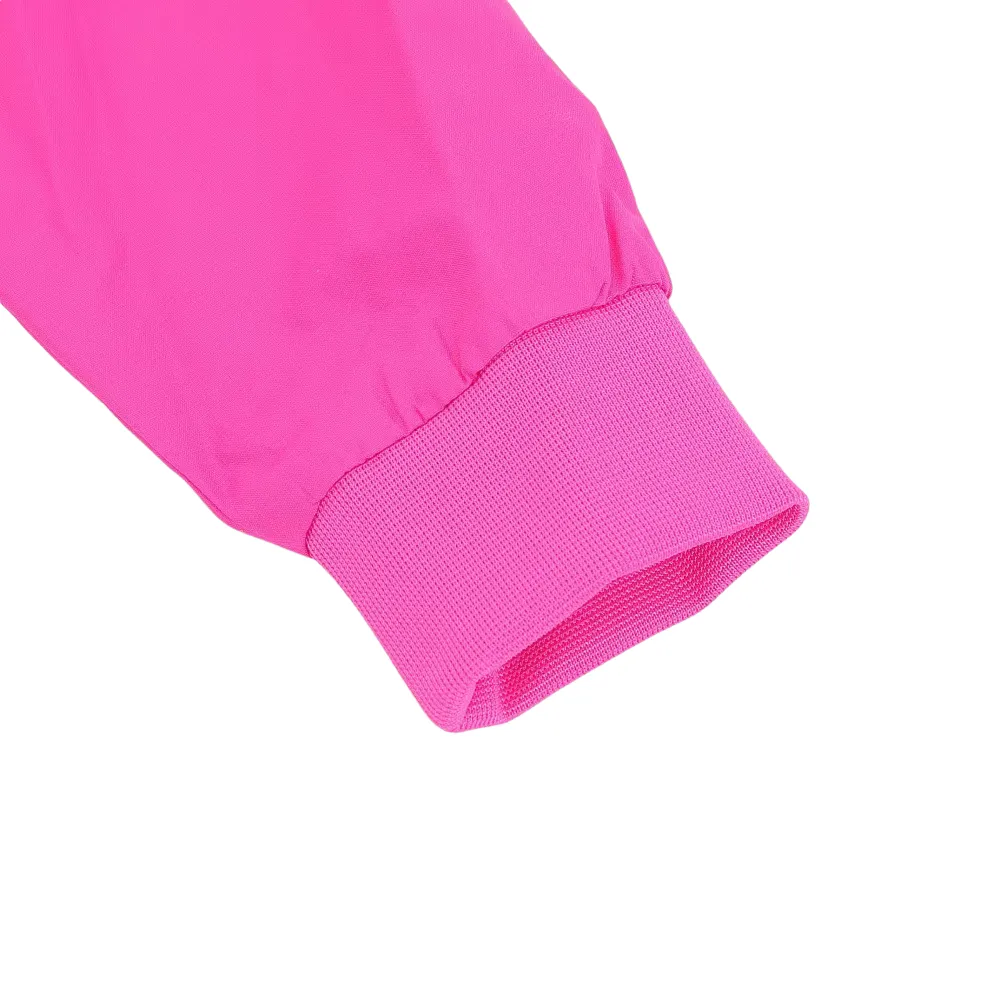 Giubbino multicolor con cappuccio per neonata e bambina