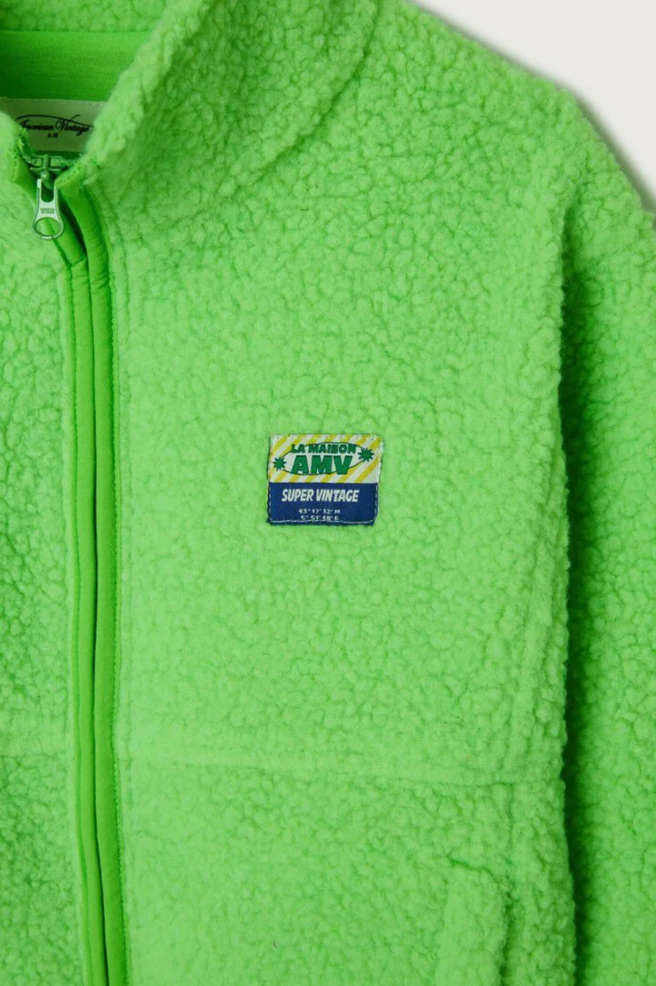 Giubbino orsetto verde fluo per bambini