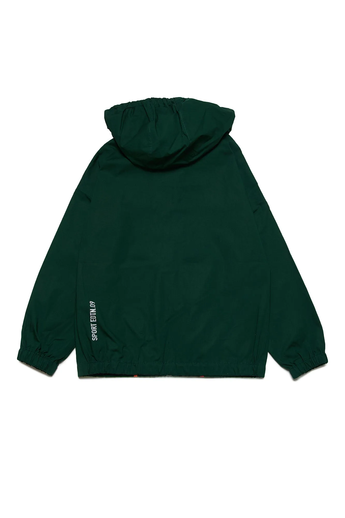 Giubbino sfoderato verde per bambini