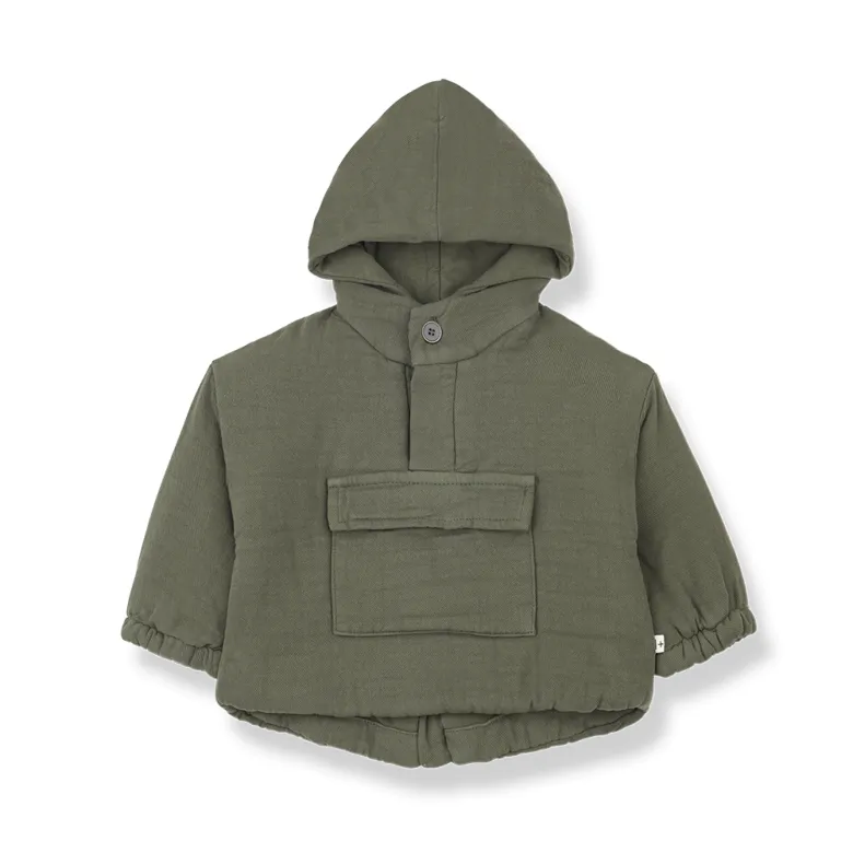 Giubbino verde oliva per neonati