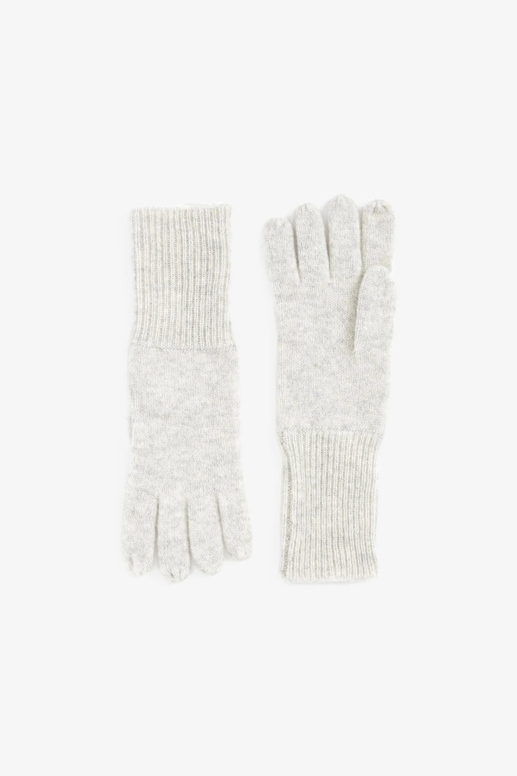 Grigio  - Collection Luxe - Guanti 30% cashmere
