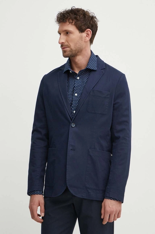 Guess giacca in lino misto TYRON