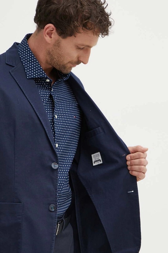 Guess giacca in lino misto TYRON