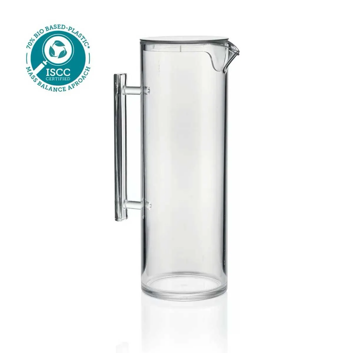 Guzzini  Caraffa da tavolo per acqua con coperchio dalle linee moderne ed eleganti 110