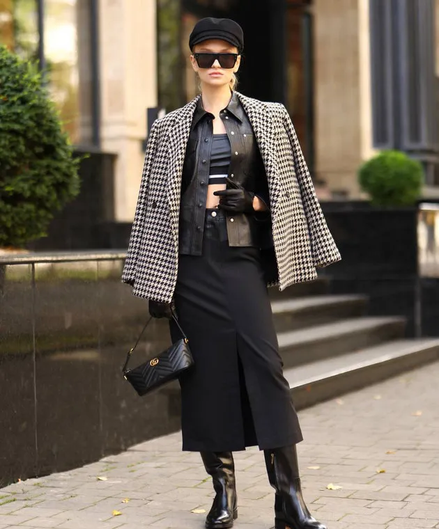 Helmut Lang Camicia in pelle nera N06HW507