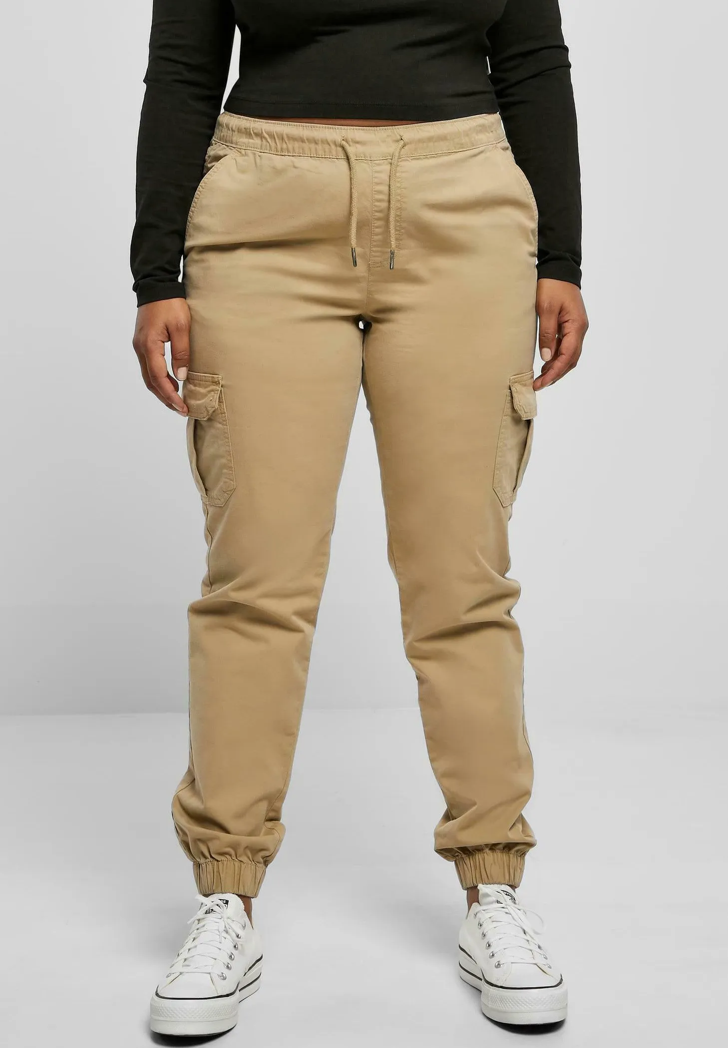 HIGH WAIST - Pantaloni cargo