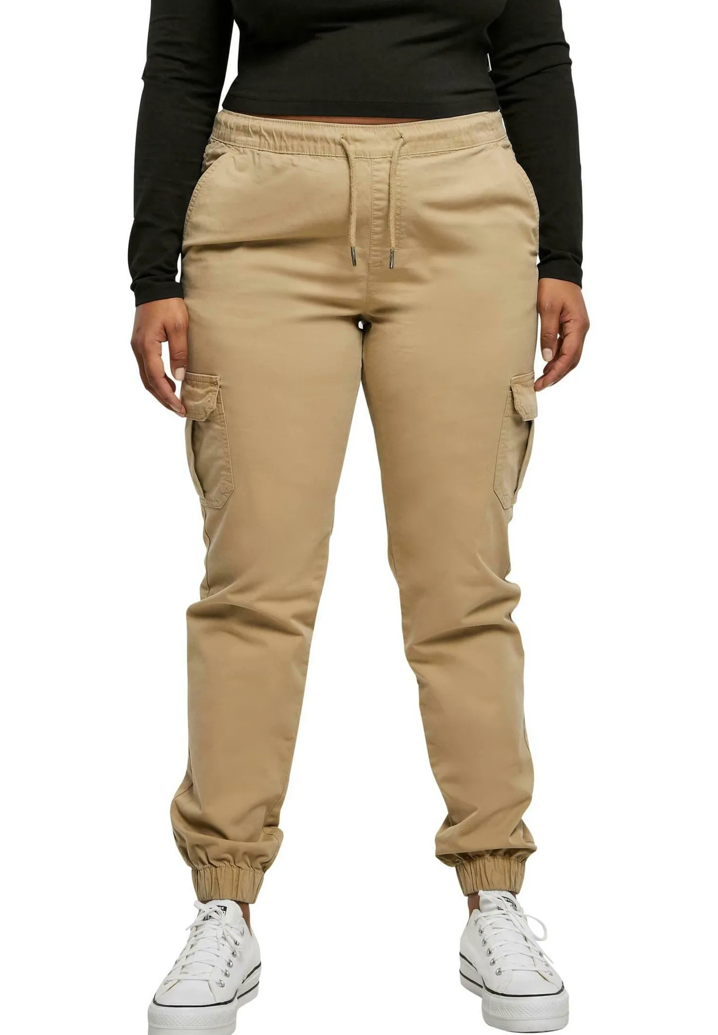 HIGH WAIST - Pantaloni cargo