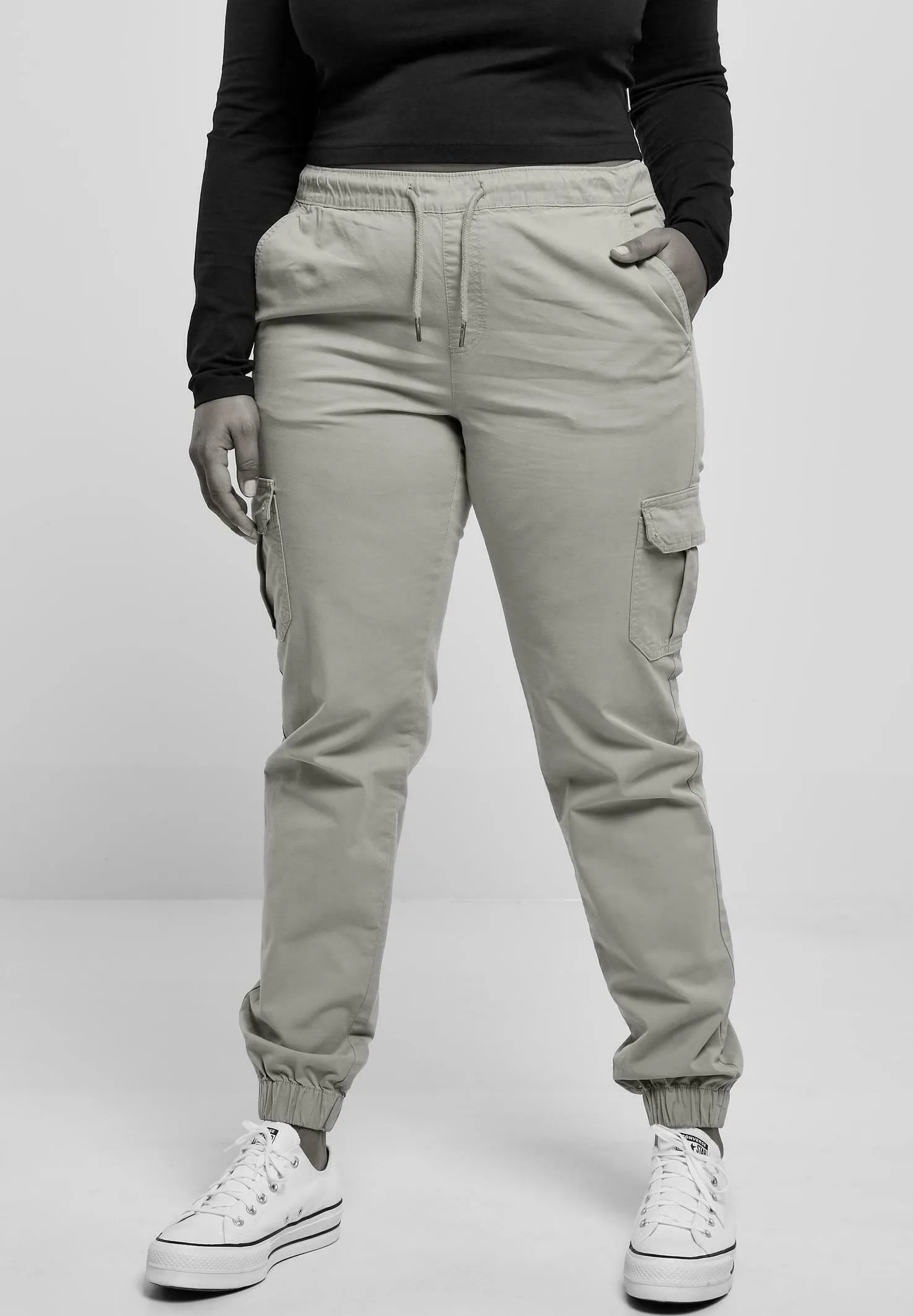 HIGH WAIST - Pantaloni cargo