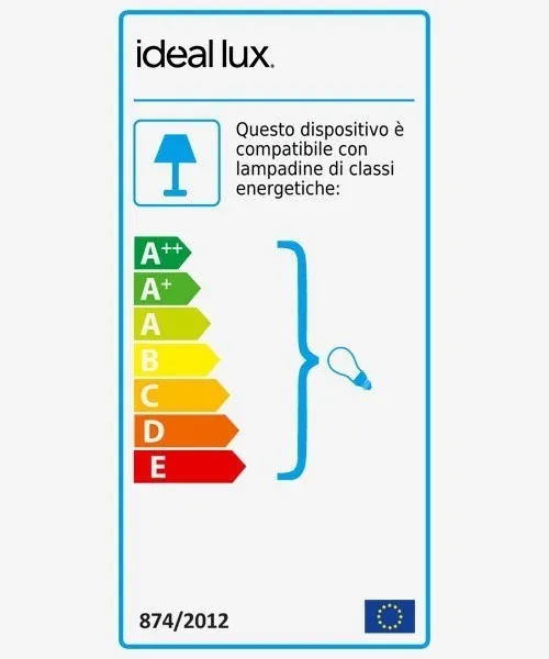 IDEAL-LUX Clio MSP1 Lampada a Sospensione da Esterno