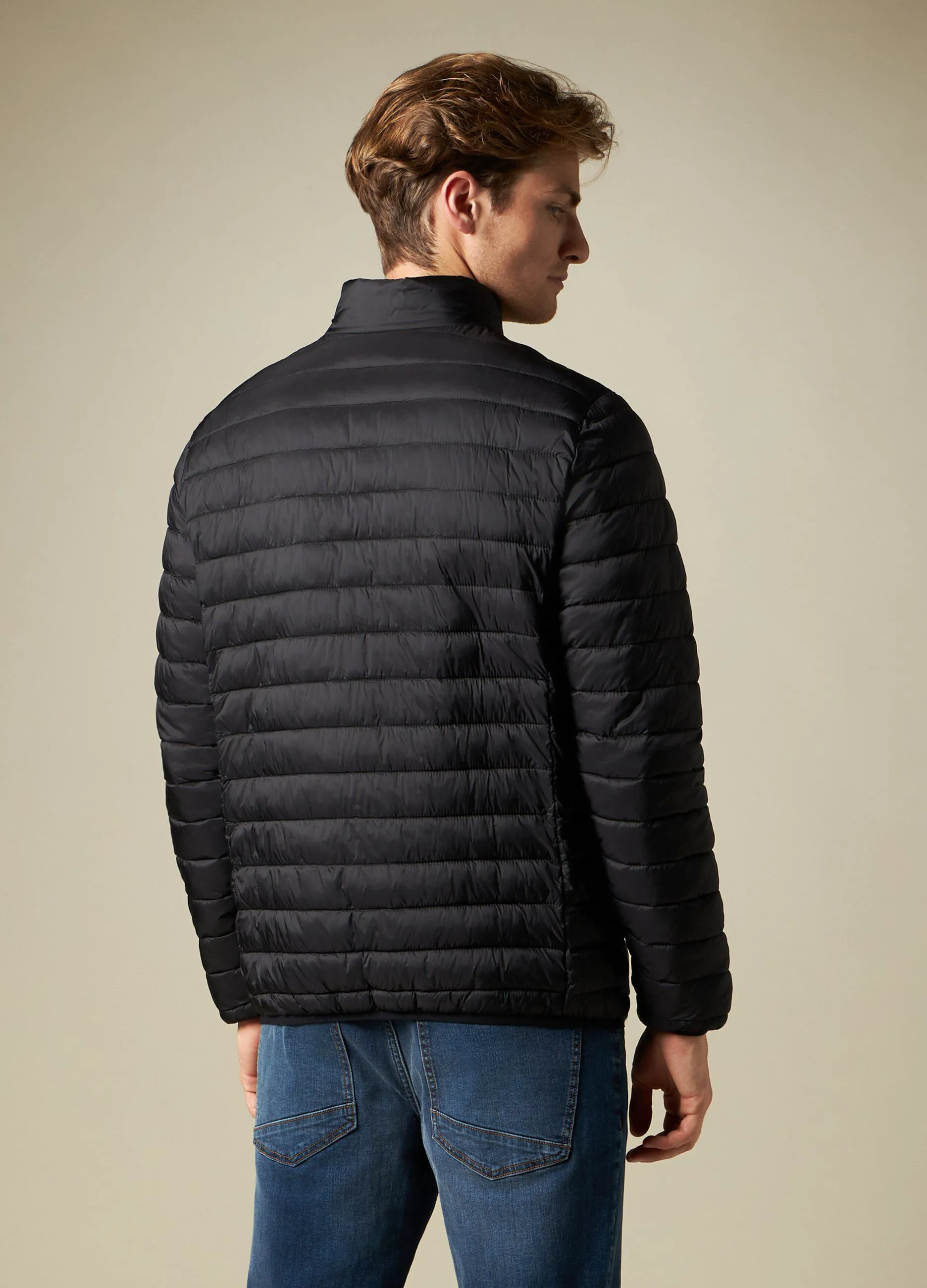 J. HART & BROS  Giubbino imbottito full zip uomo