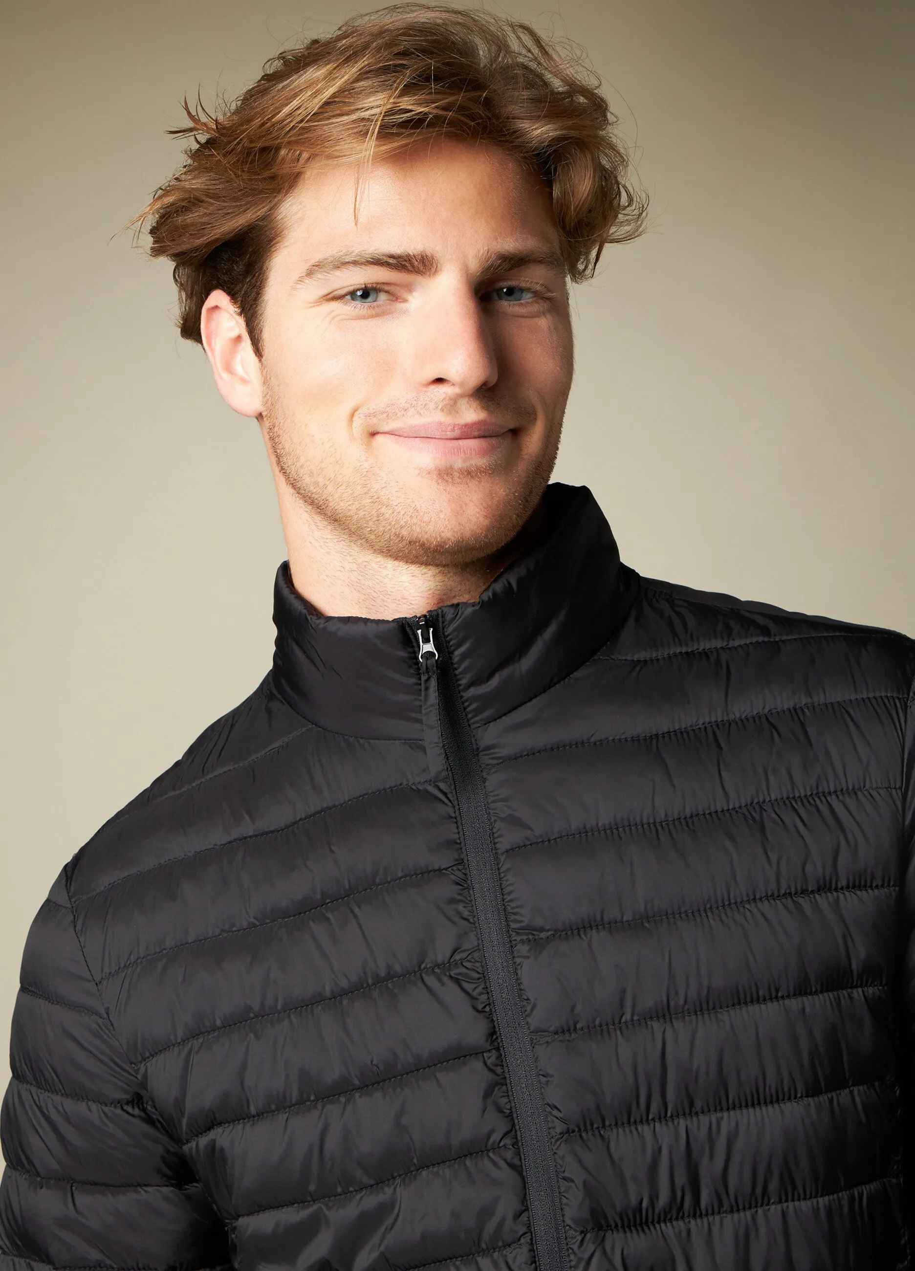 J. HART & BROS  Giubbino imbottito full zip uomo