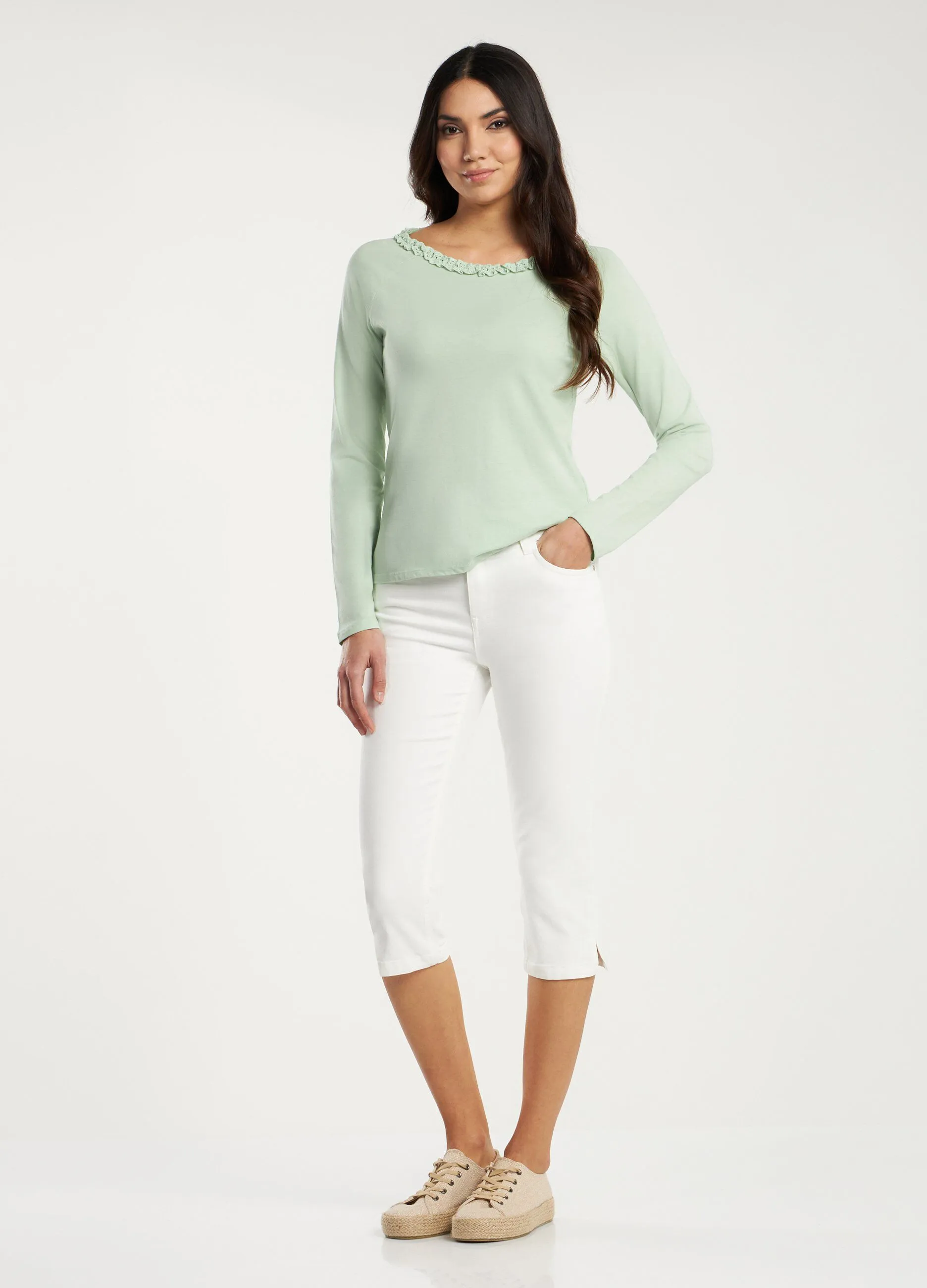 Jeans capri Holistic donna