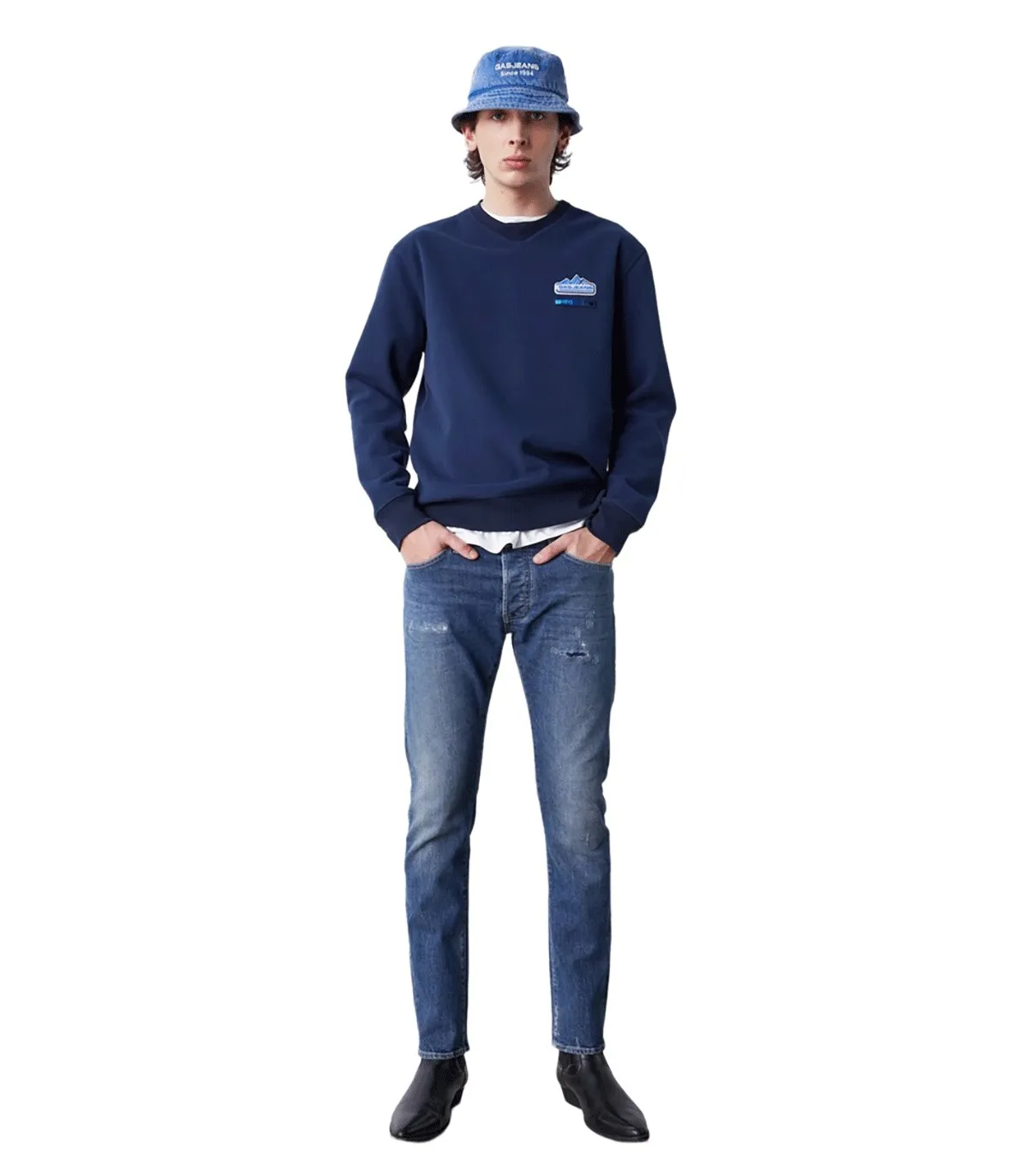 Jeans Uomo Gas Toki WK64