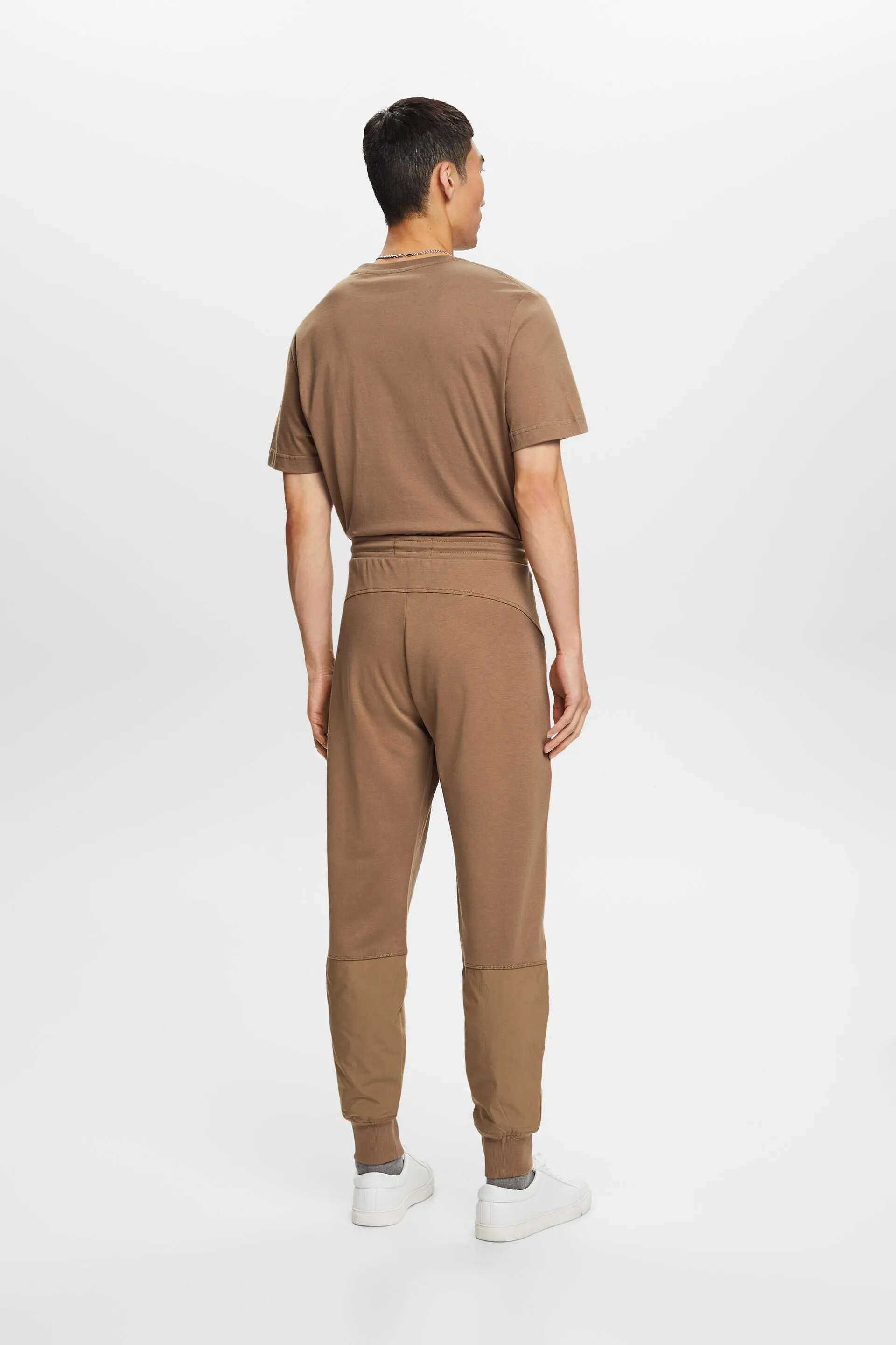 Jogger in stile cargo in tessuto misto