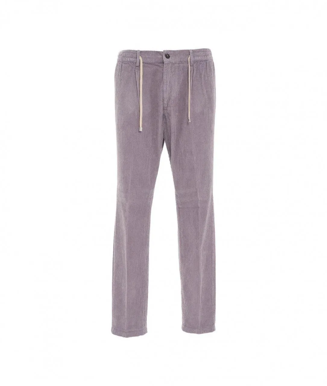 Joggers in velluto a coste lill chiaro lillà chiaro
