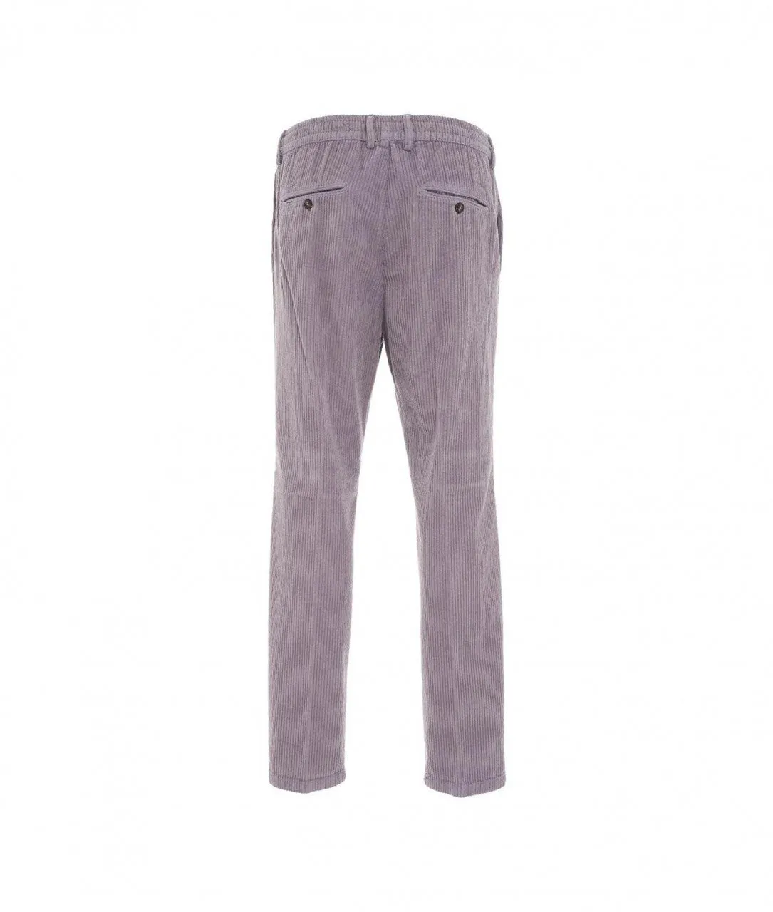 Joggers in velluto a coste lill chiaro lillà chiaro