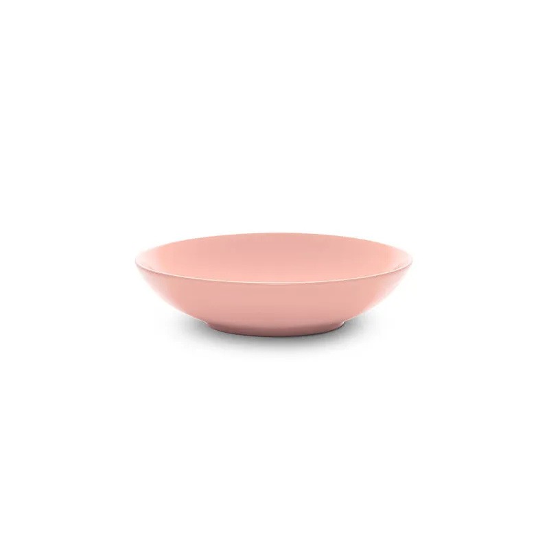 Kaleidos Linea Mitika - set 6 piatti fondi Capri, rosa