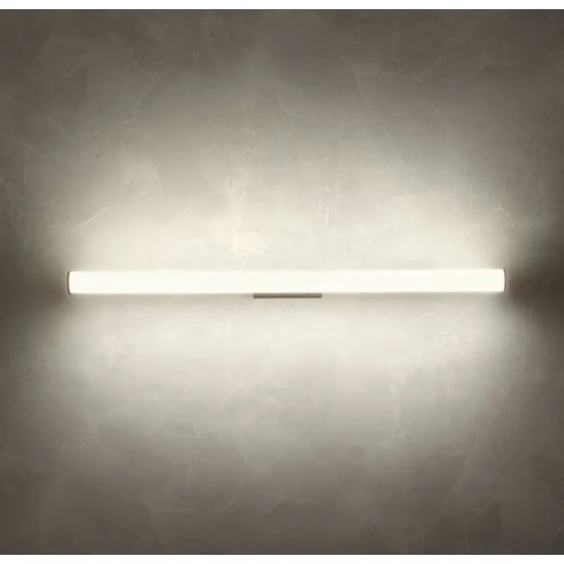 Kali Medio L 90 cm lampada da parete IP44 struttura in metallo e alluminio e diffusore in policarbonato Led 18W 3000/4000K