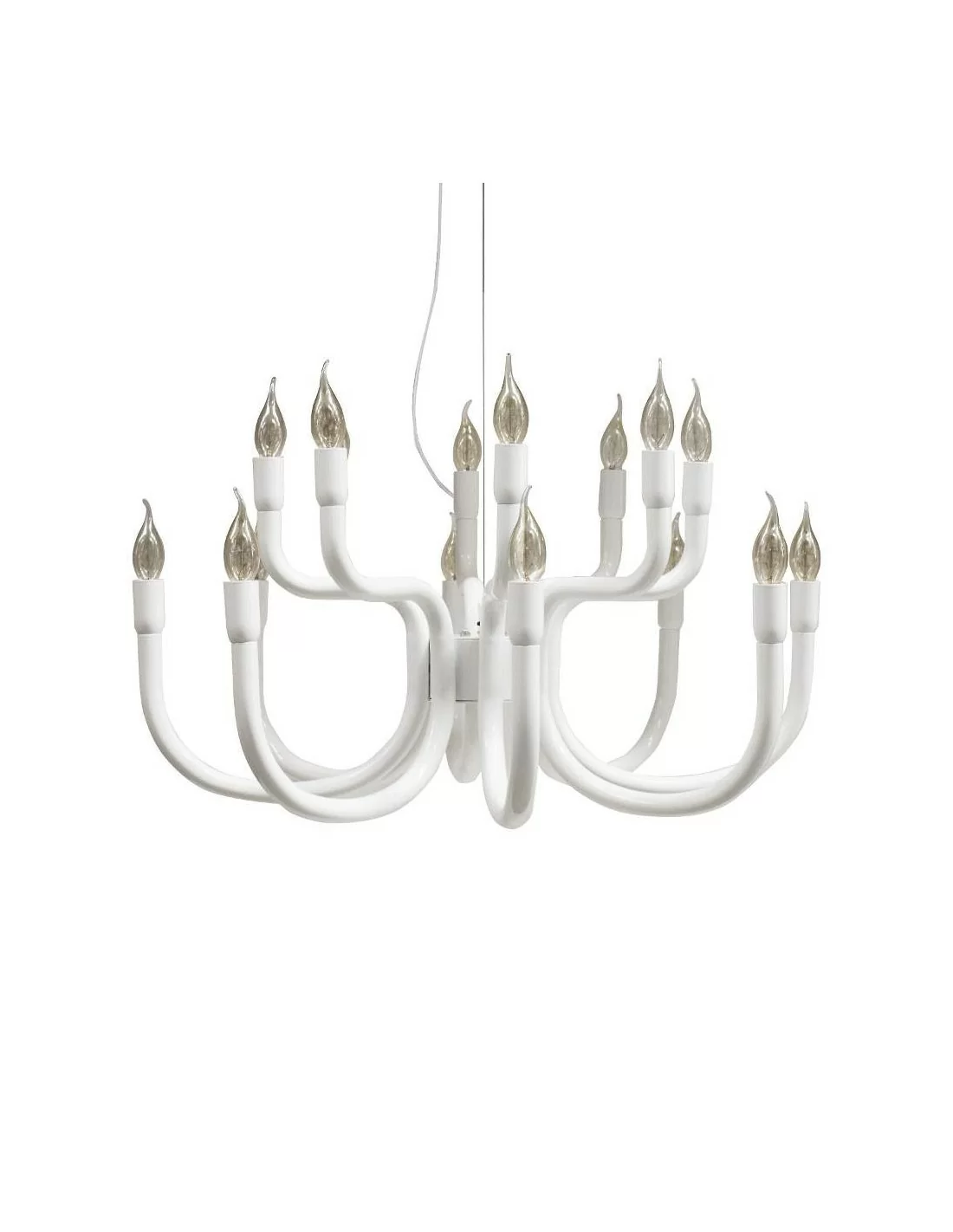 Karman Snoob SE610AB INT lampada a sospensione in alluminio laccato bianco